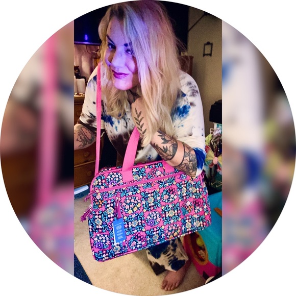 Vera Bradley Lighten Up Weekender Crossbody - Picture 15 of 16